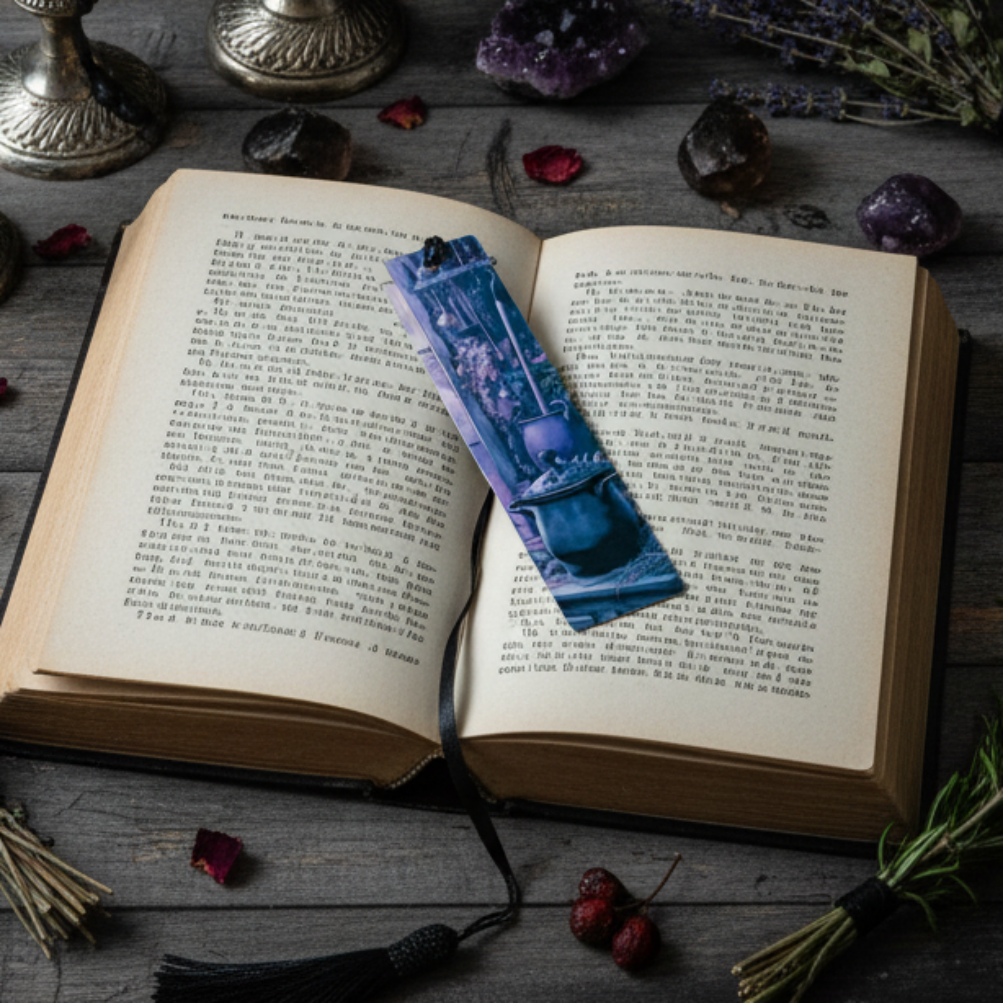 Gothic Cauldron Bookmark
