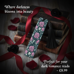 Gothic Roses Bookmark Valentine's Social Media Post