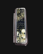 Skull and pentagram gothic lipstick tin