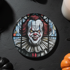 Killer Clown Coaster - Flat Lay