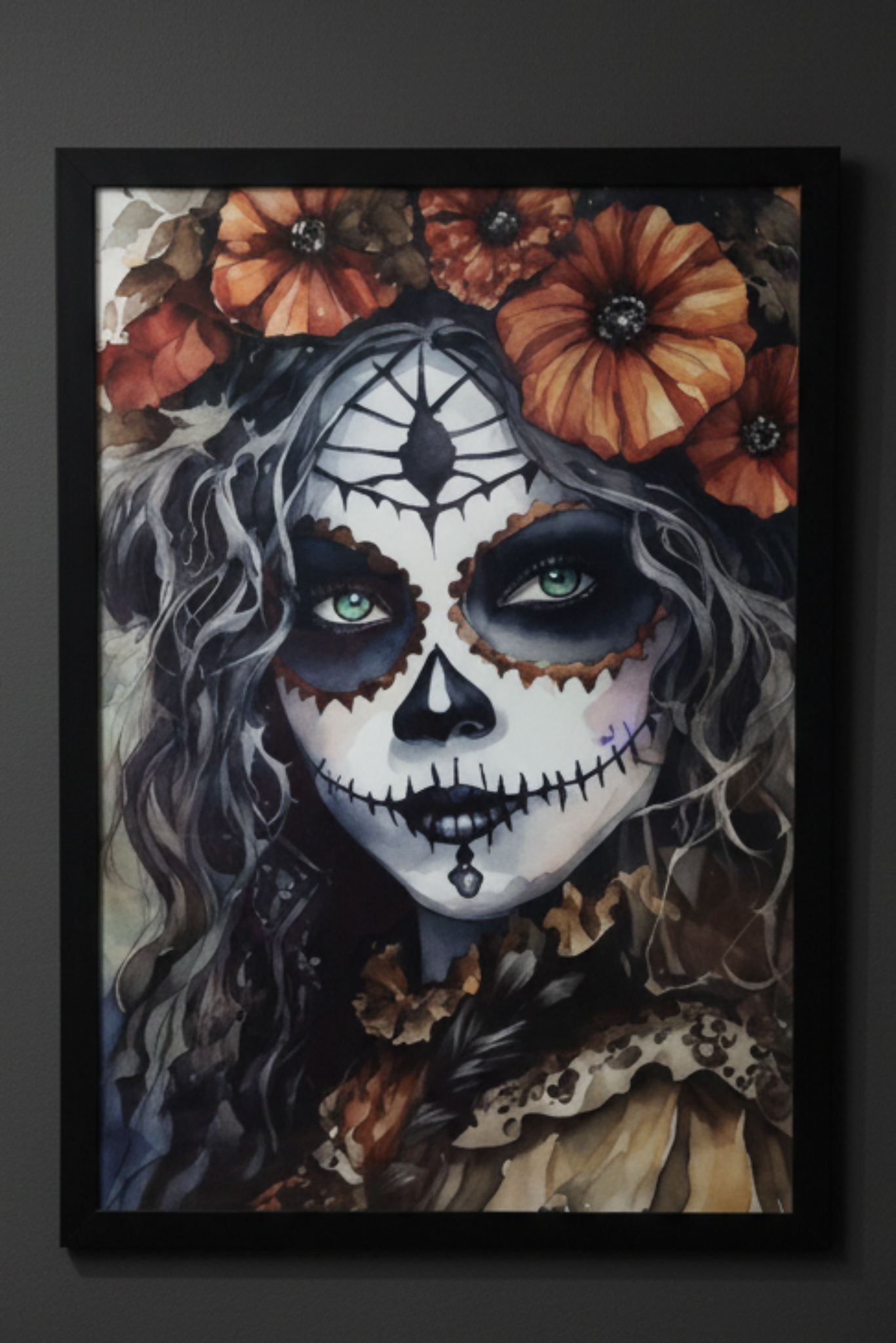 La Muerte — Wall Mockup