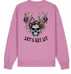 Let's Get Lit Sweatshirt - Gothic Christmas Jumper | Dark Festive Holiday Fashion