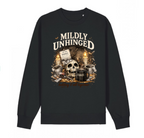 Mildly Unhinged sweatshirt in black