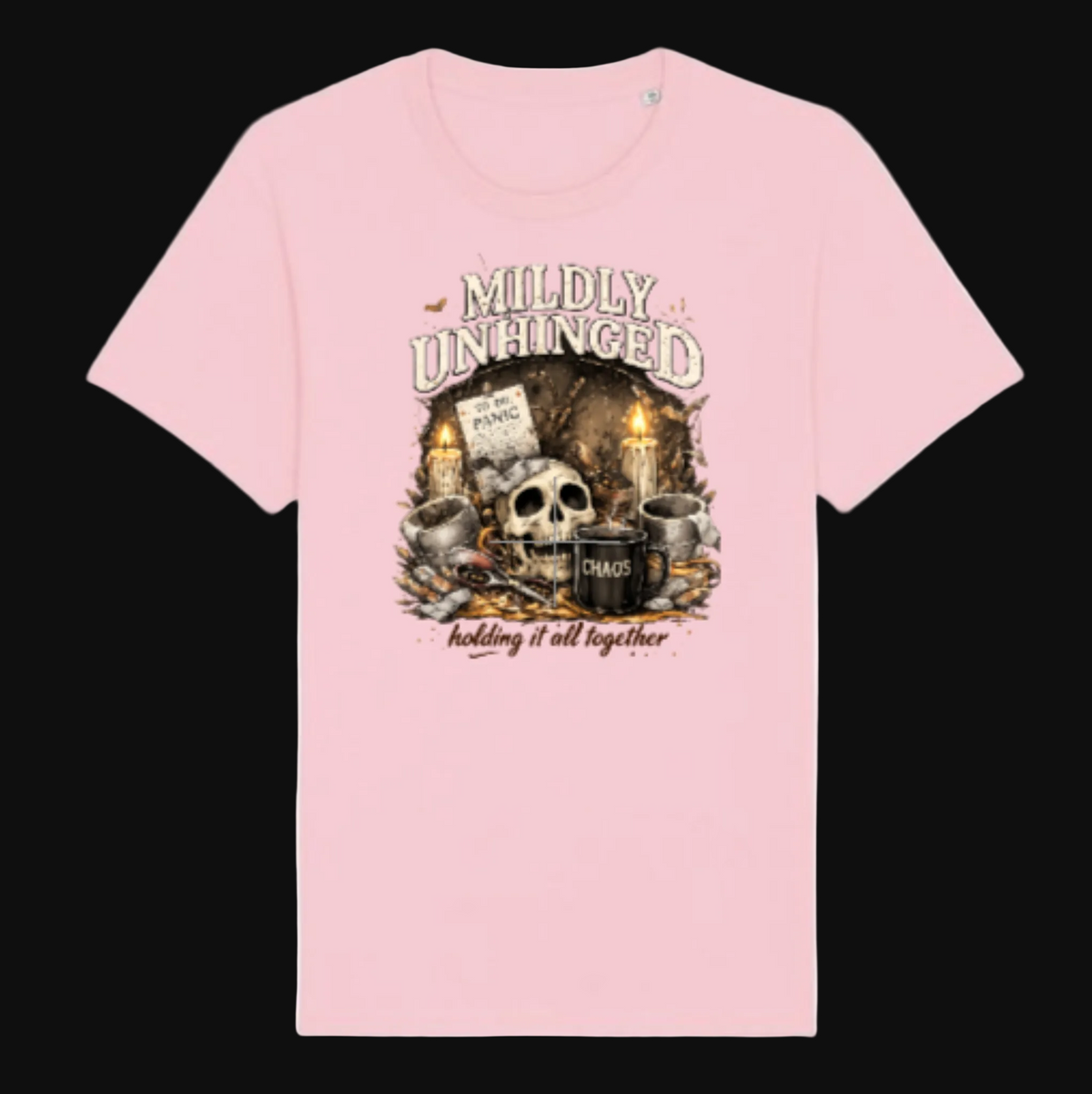 Mildly Unhinged T-Shirt in Pink