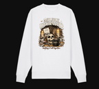Mildly Unhinged sweatshirt in white