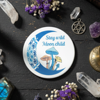 Mushroom Ceramic Coaster - Stay Wild Moon Child lifestyle