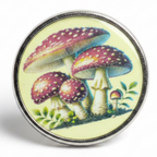 Mushroom Pin Badge