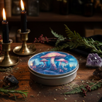 Mushroom Round Storage Tin - Lifestyle