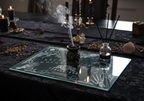 Ouija Board Glass Placemat & Chopping Board - Halloween Occult Decor