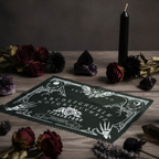 Ouija Board Lens Cloth - Flat Lay