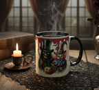 Skeleton Mug - Gothic Horror Halloween Ceramic Mug