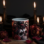 Skull and Spider Mug Lifestyle