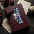 Skull Bookmark Flat Lay