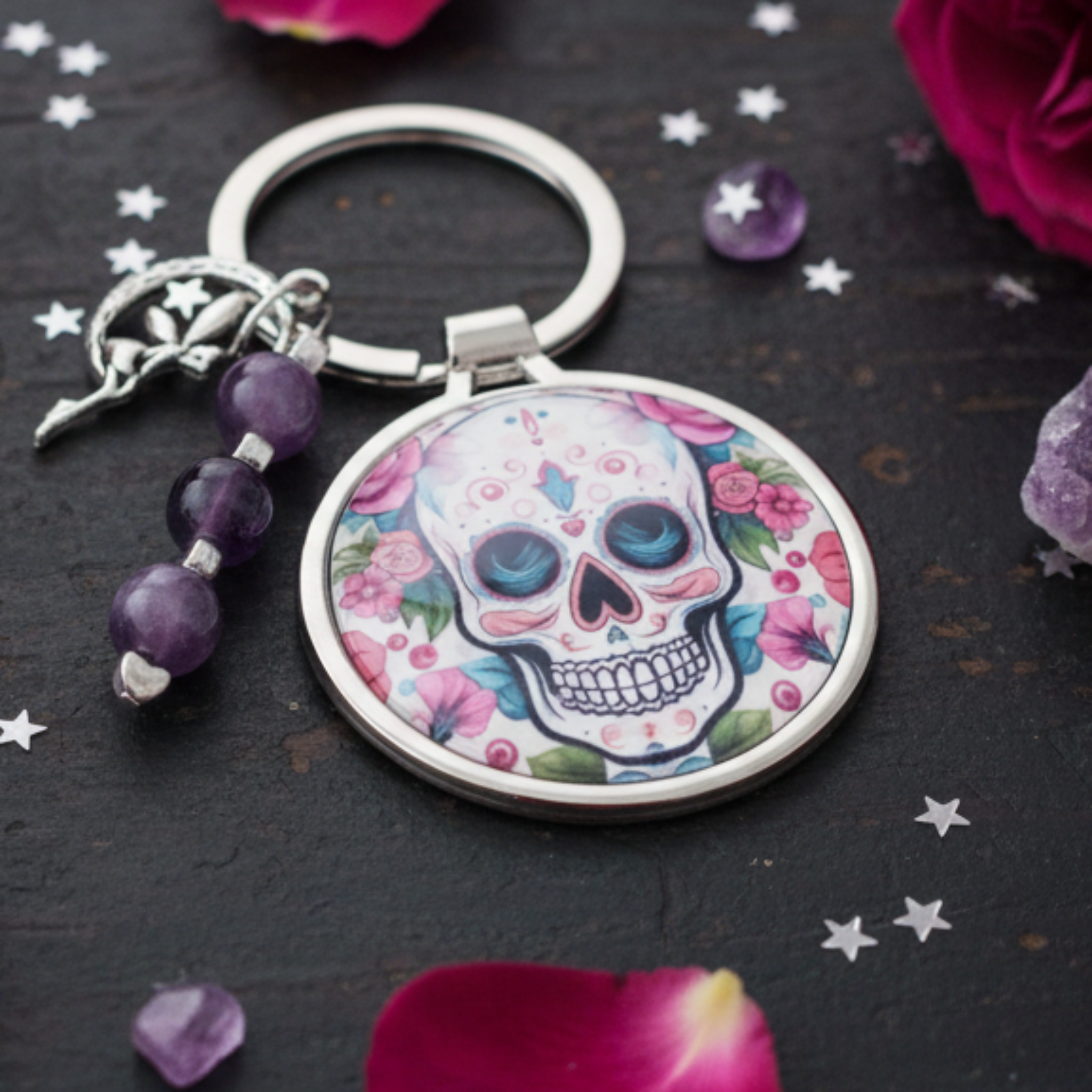 Skull Keyring Lifestyle