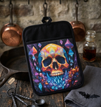 Skull Pot Holder: Gothic Kitchenware for Horror Fans