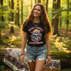Stay Trippy Black T-Shirt Lifestyle