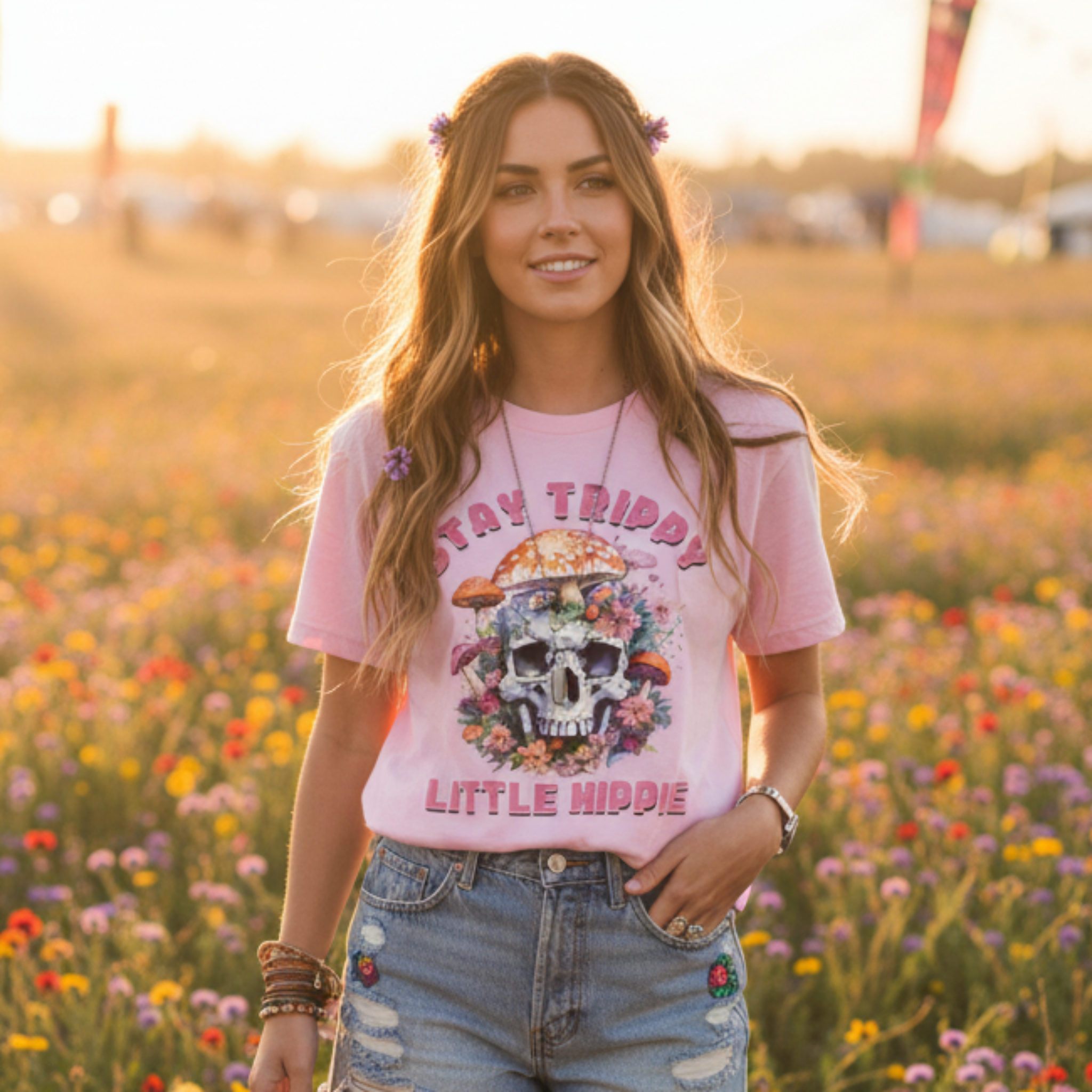 Stay Trippy Pink Lifestyle
