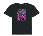 Stay Magical Dragon T-Shirt in Black