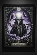 The Plague Doctor — Wall Mockup