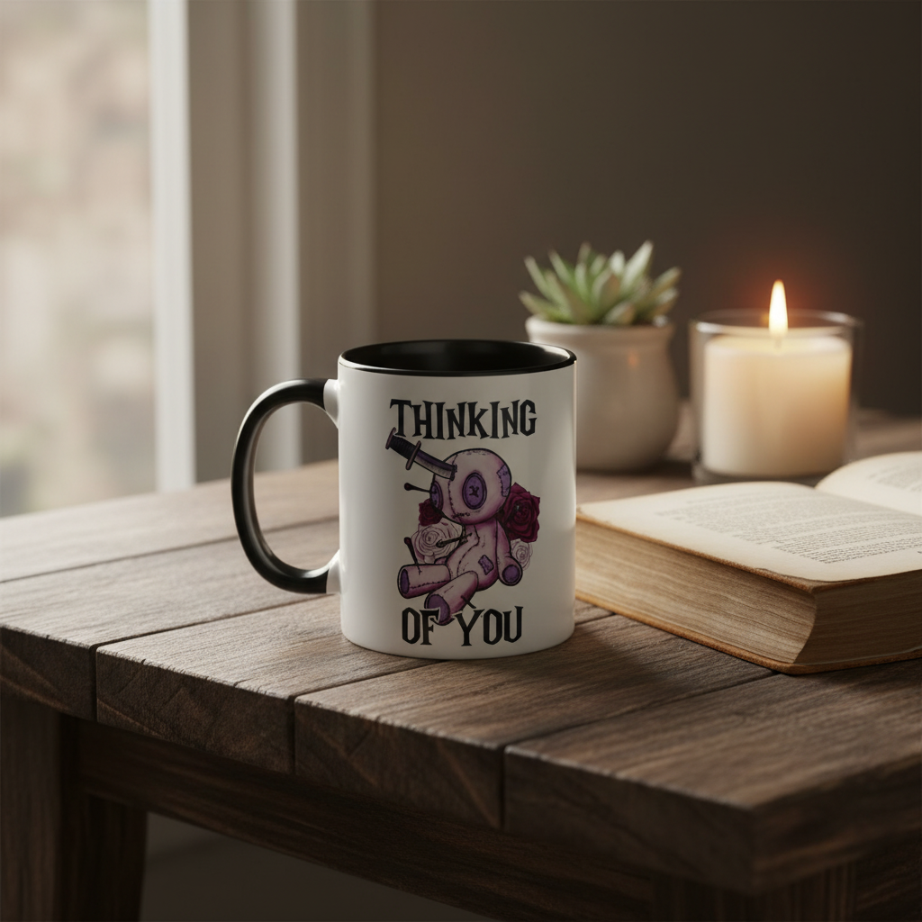 Voodoo Doll Mug Lifestyle 1