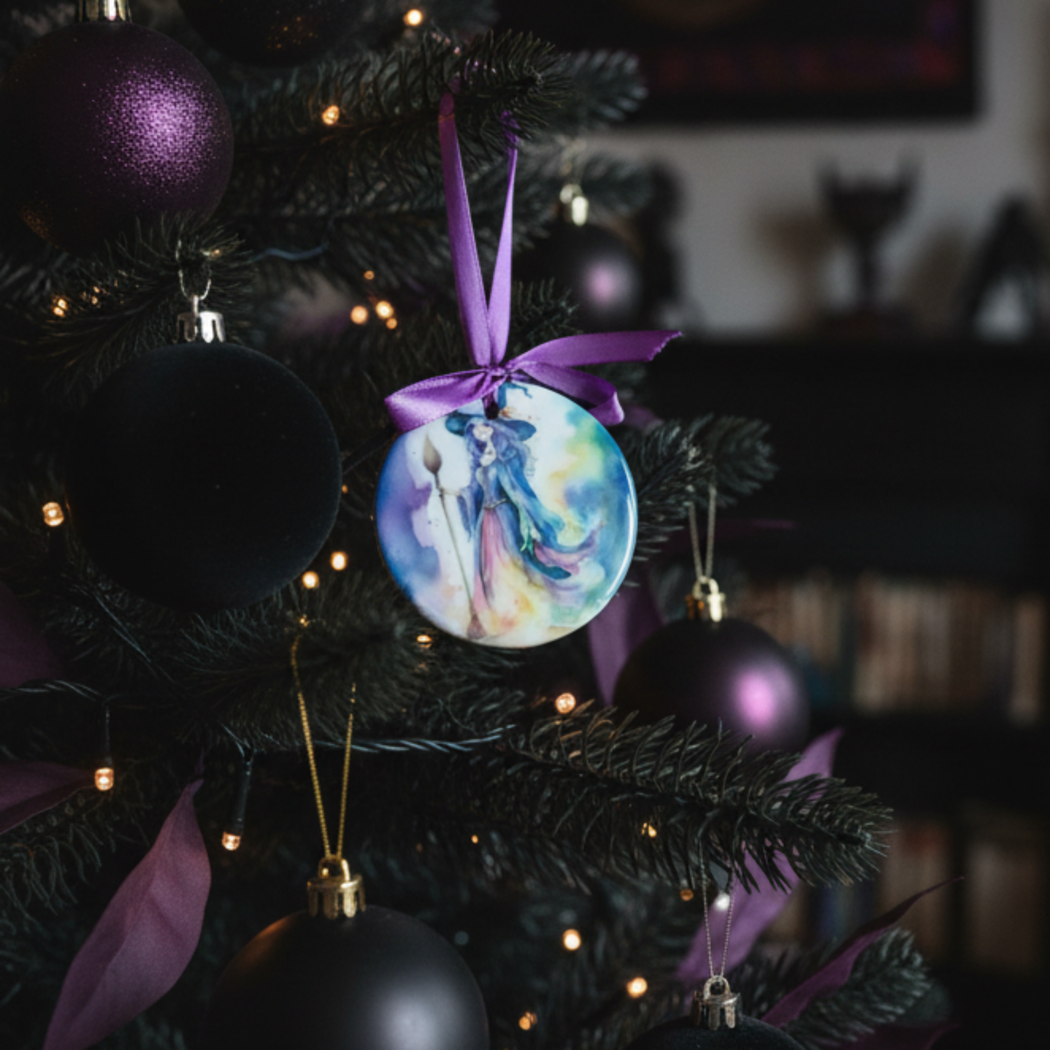 Witch Ceramic Ornament Lifestyle