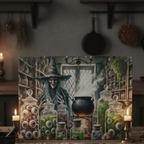 Witch Glass Chopping Board - Lifestyle