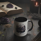 Witchy Grimoire Mug Lifestyle 1